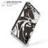 Marbleized Black iPhone XS Max Clear Case